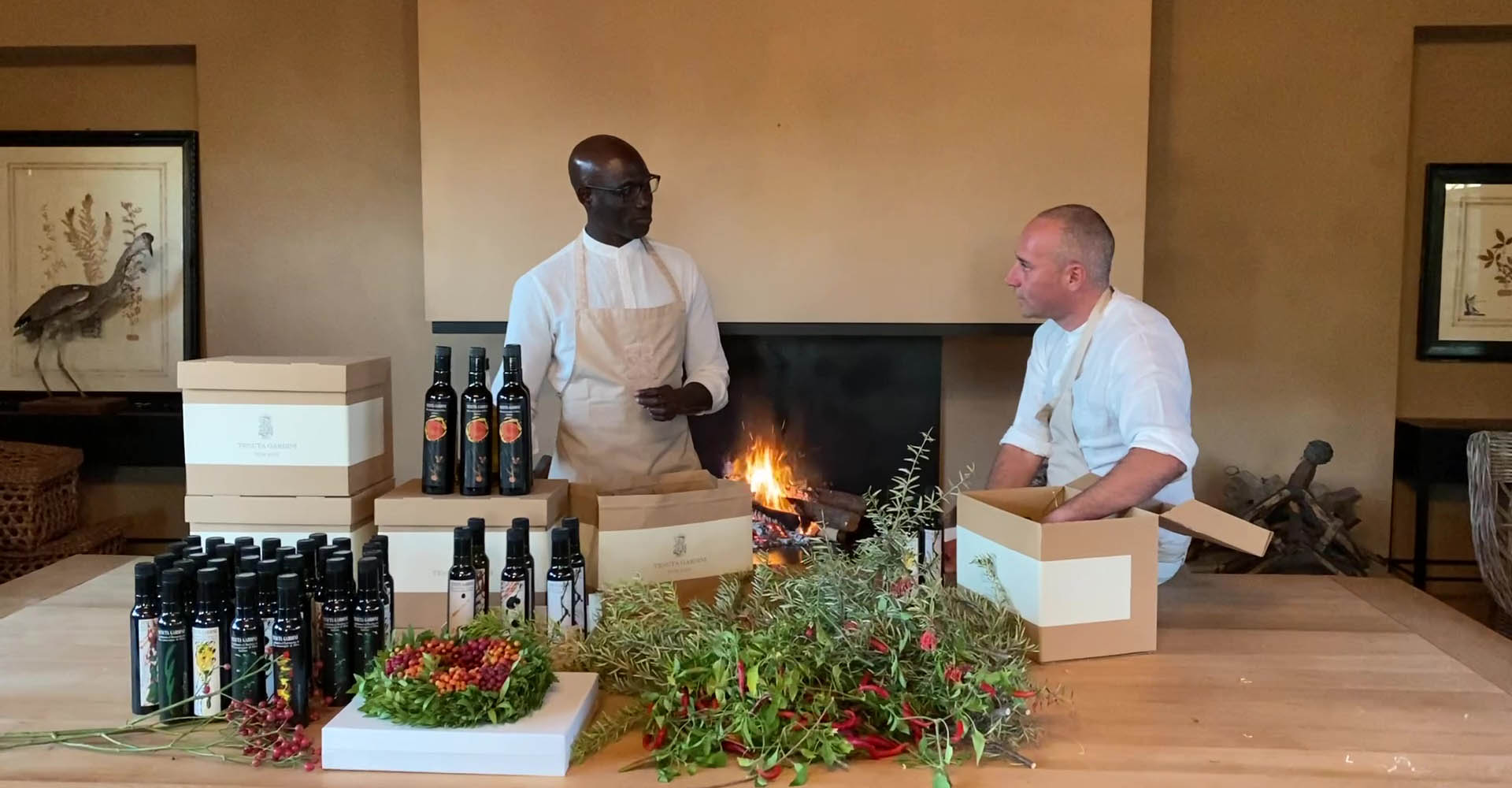 Olive-oil tastings